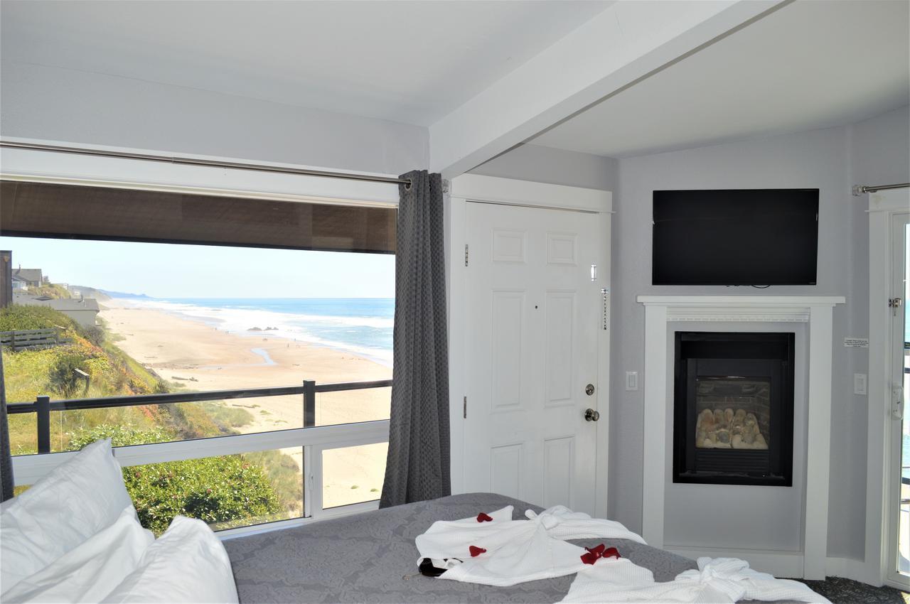 Beachfront Manor Hotel Lincoln City Dış mekan fotoğraf